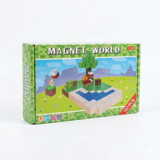 Minecraft Magnetne 3D Kocke + POKLON FIGURICE