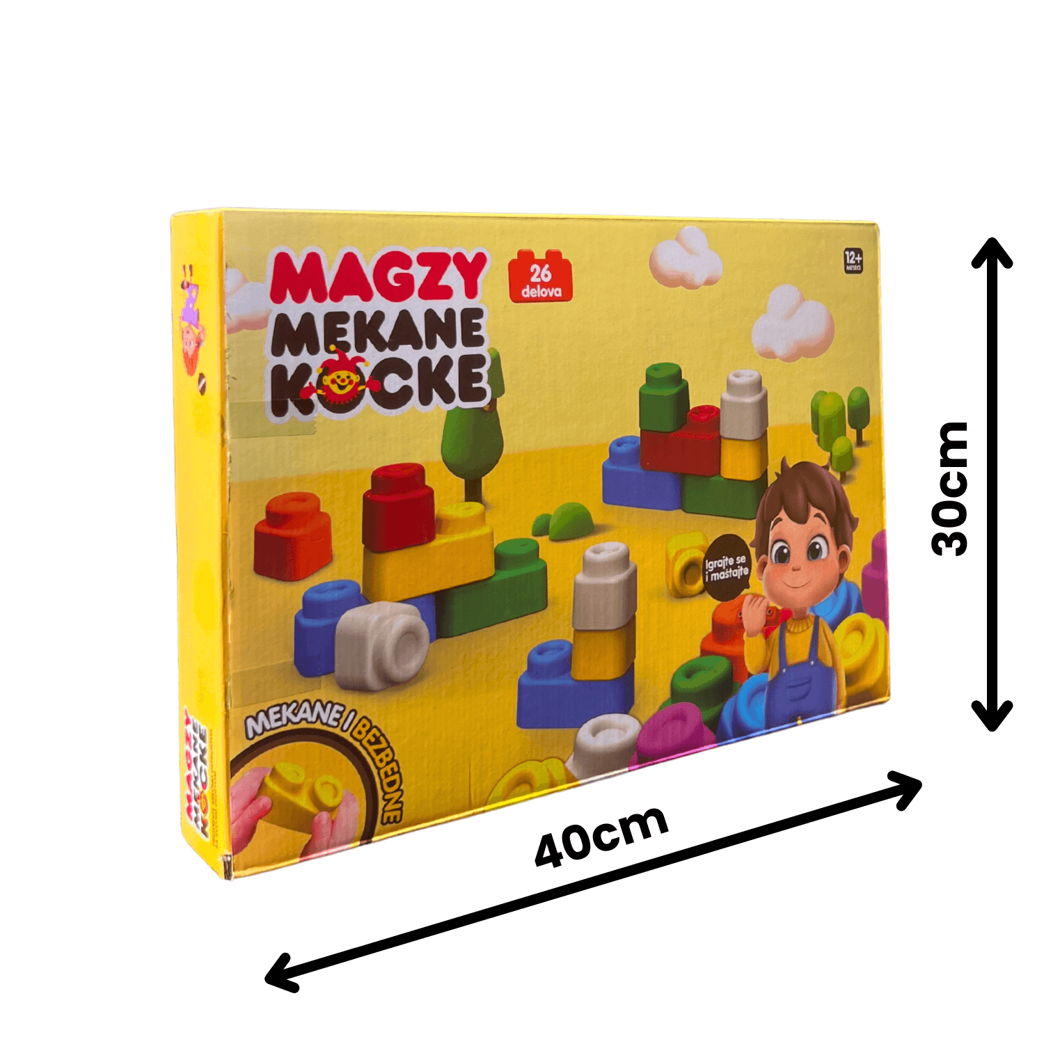 Mekane Kocke - Veliki Set  26 komada