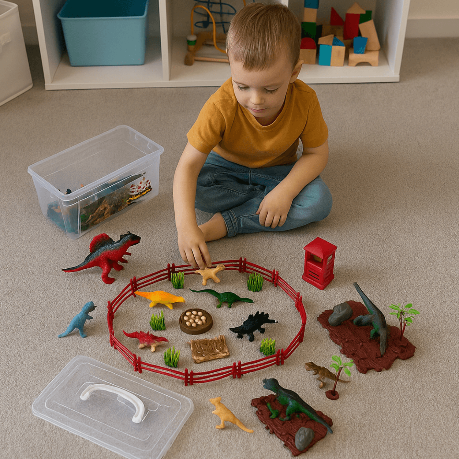 Dino Set 40 Delova + POKLON KUTIJA