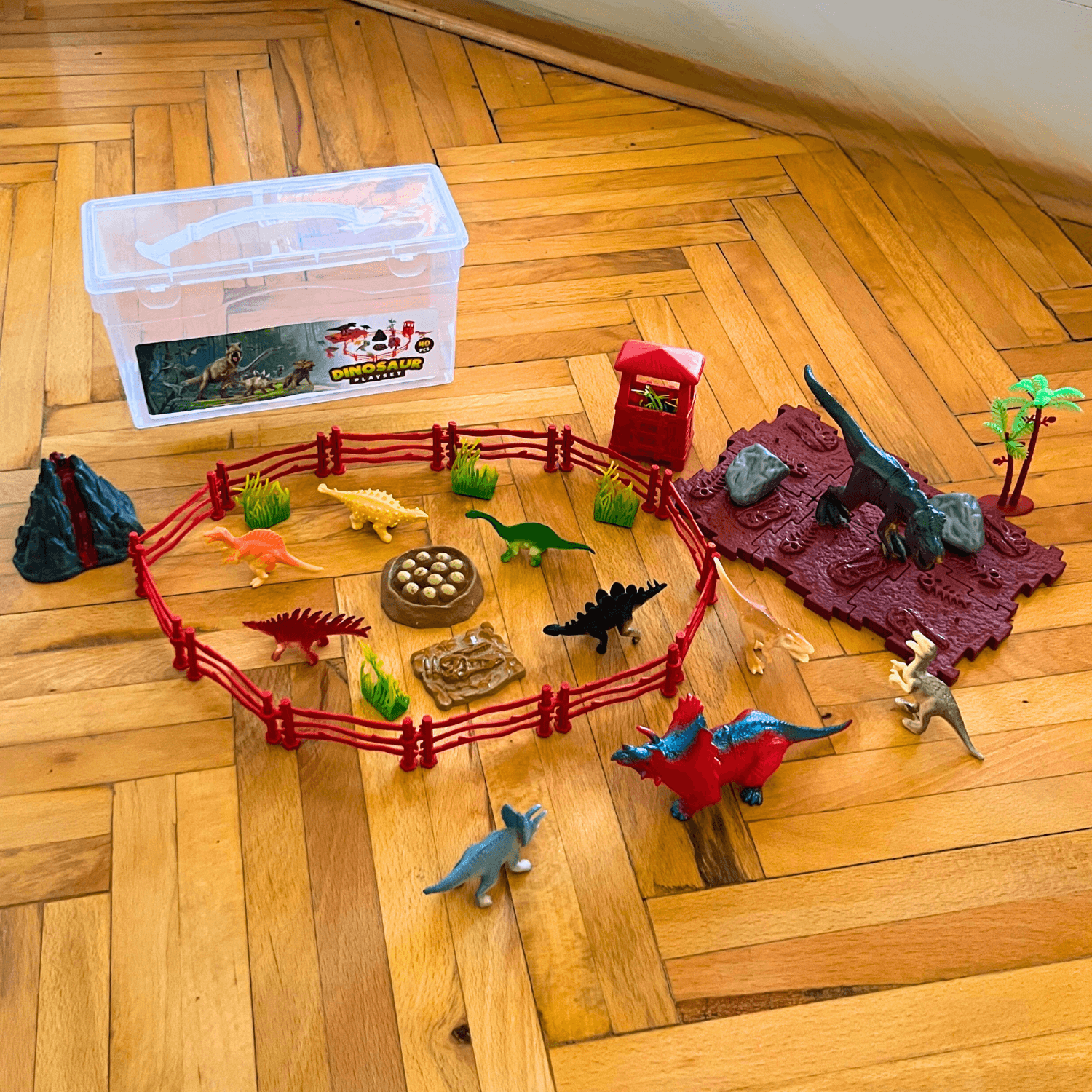 Dino Set 40 Delova + POKLON KUTIJA