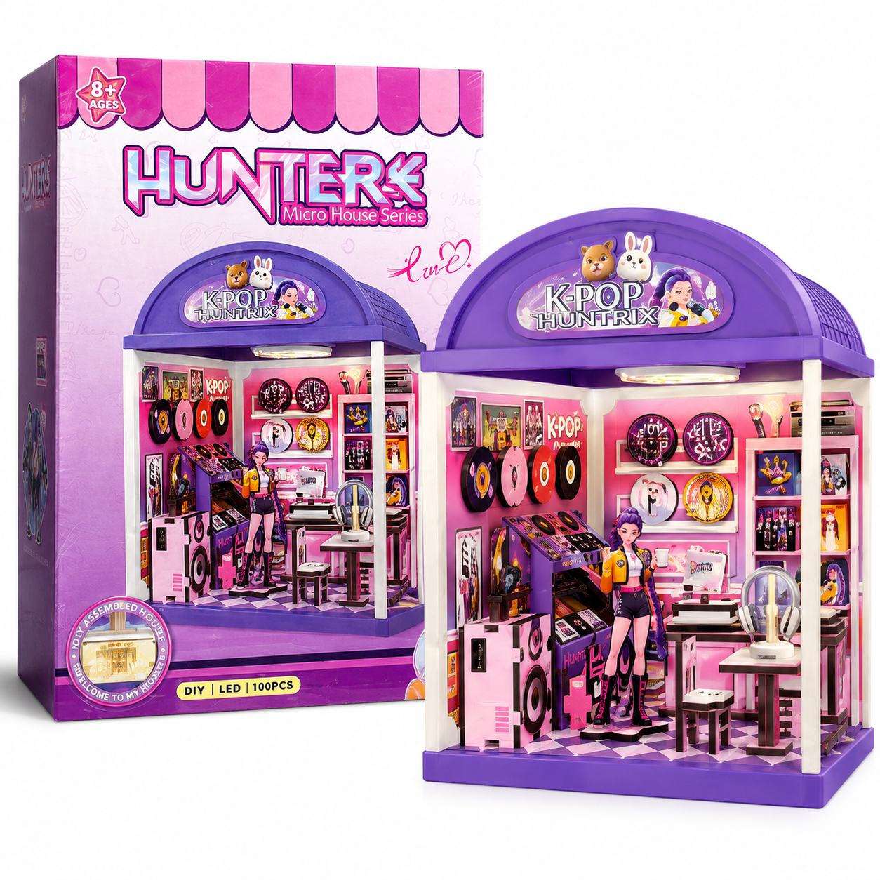 Huntrix Kućica - Napravi svoj Huntrix svet!