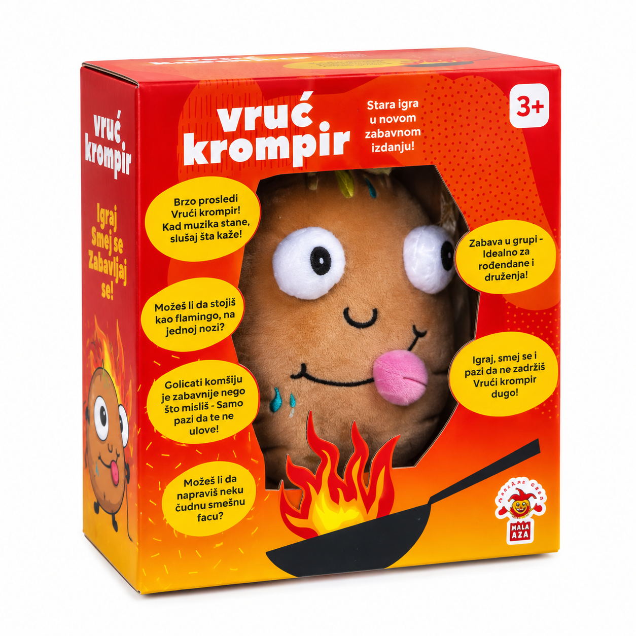 Vrući Krompir™ – Interaktivna igra za celu ekipu