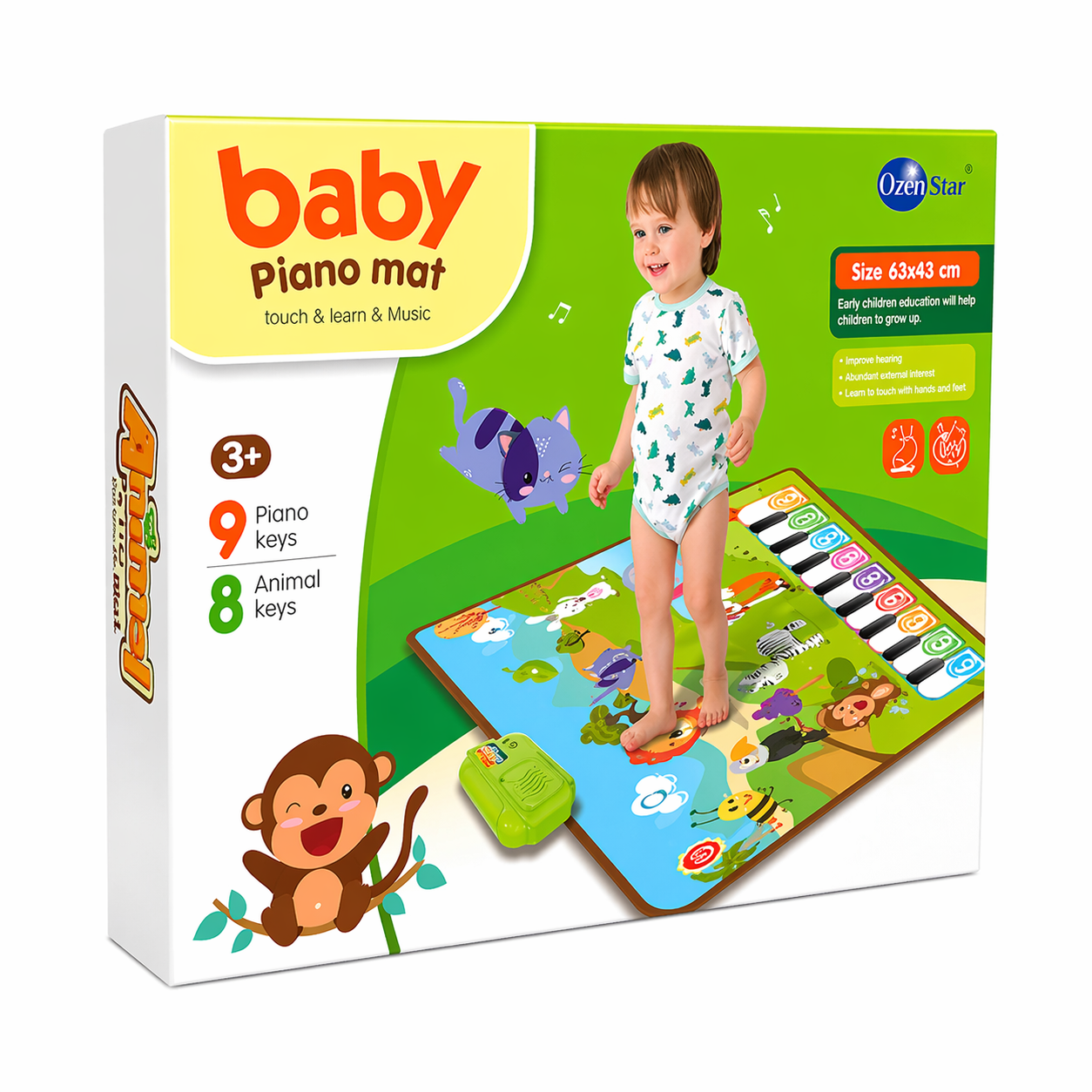 Baby Piano Tepih – Zabava koja podstiče razvoj vašeg deteta