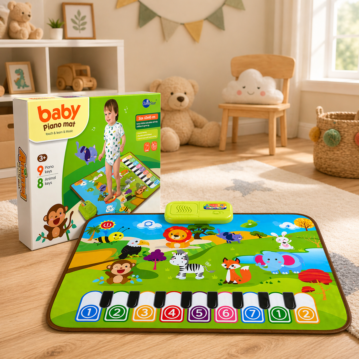 Baby Piano Tepih – Zabava koja podstiče razvoj vašeg deteta