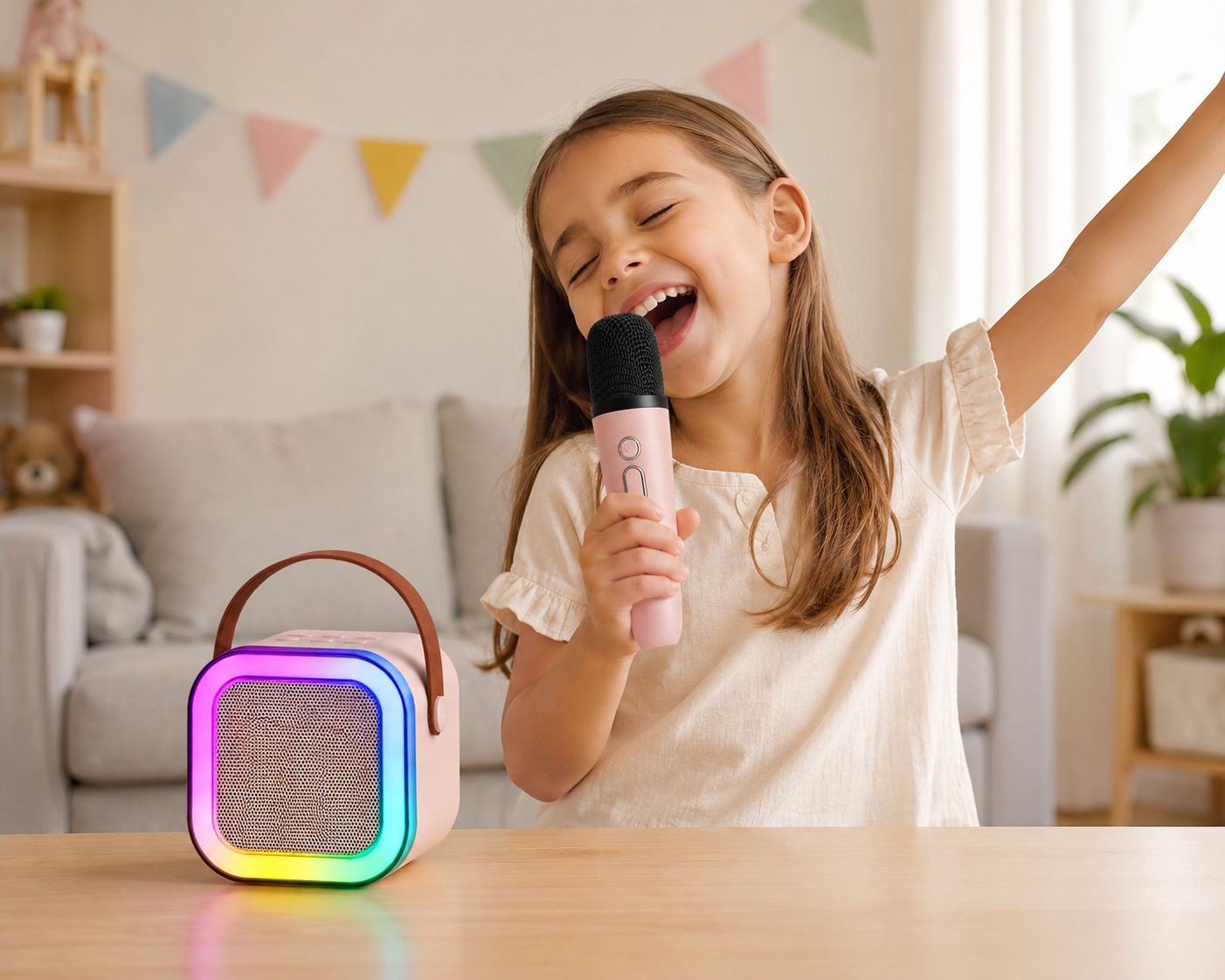 Karaoke Set za Decu – Mikrofon + Zvučnik