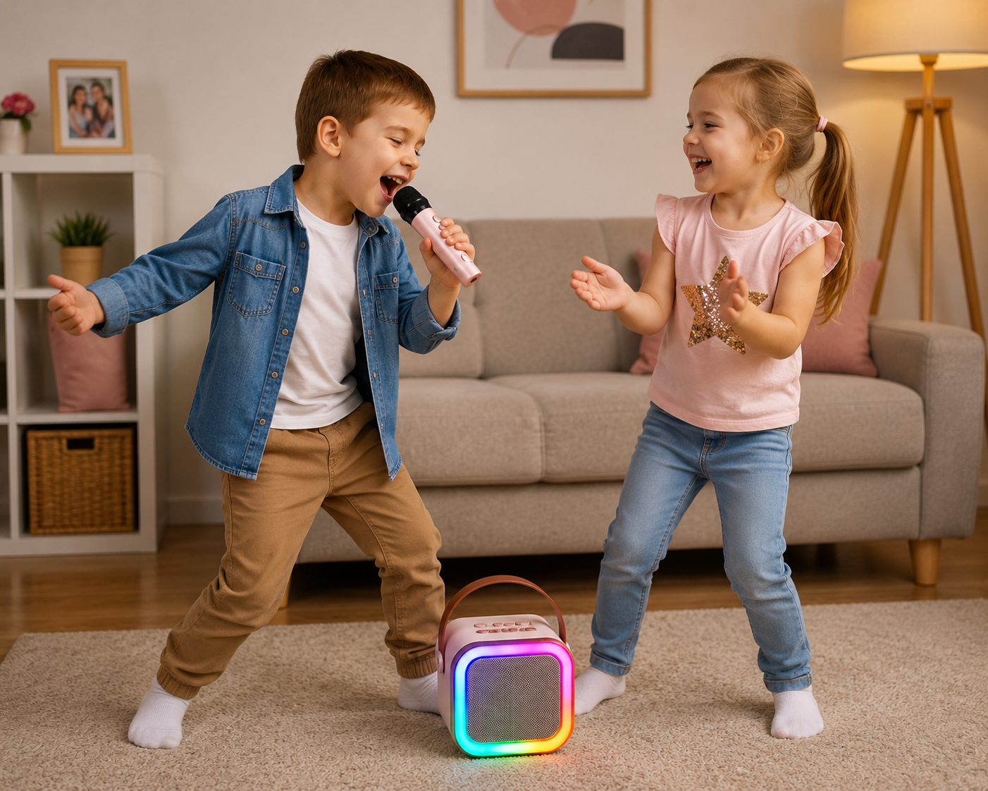Karaoke Set za Decu – Mikrofon + Zvučnik