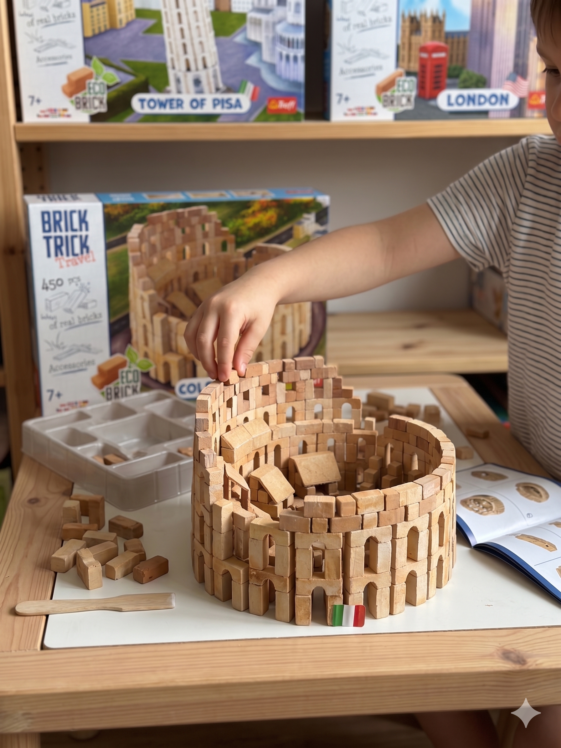 Set za gradnju od pravih cigli – Mystery model