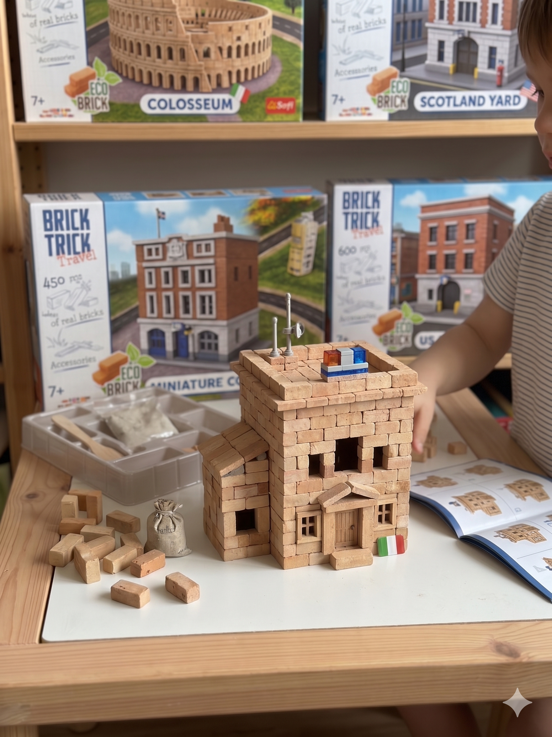 Set za gradnju od pravih cigli – Mystery model