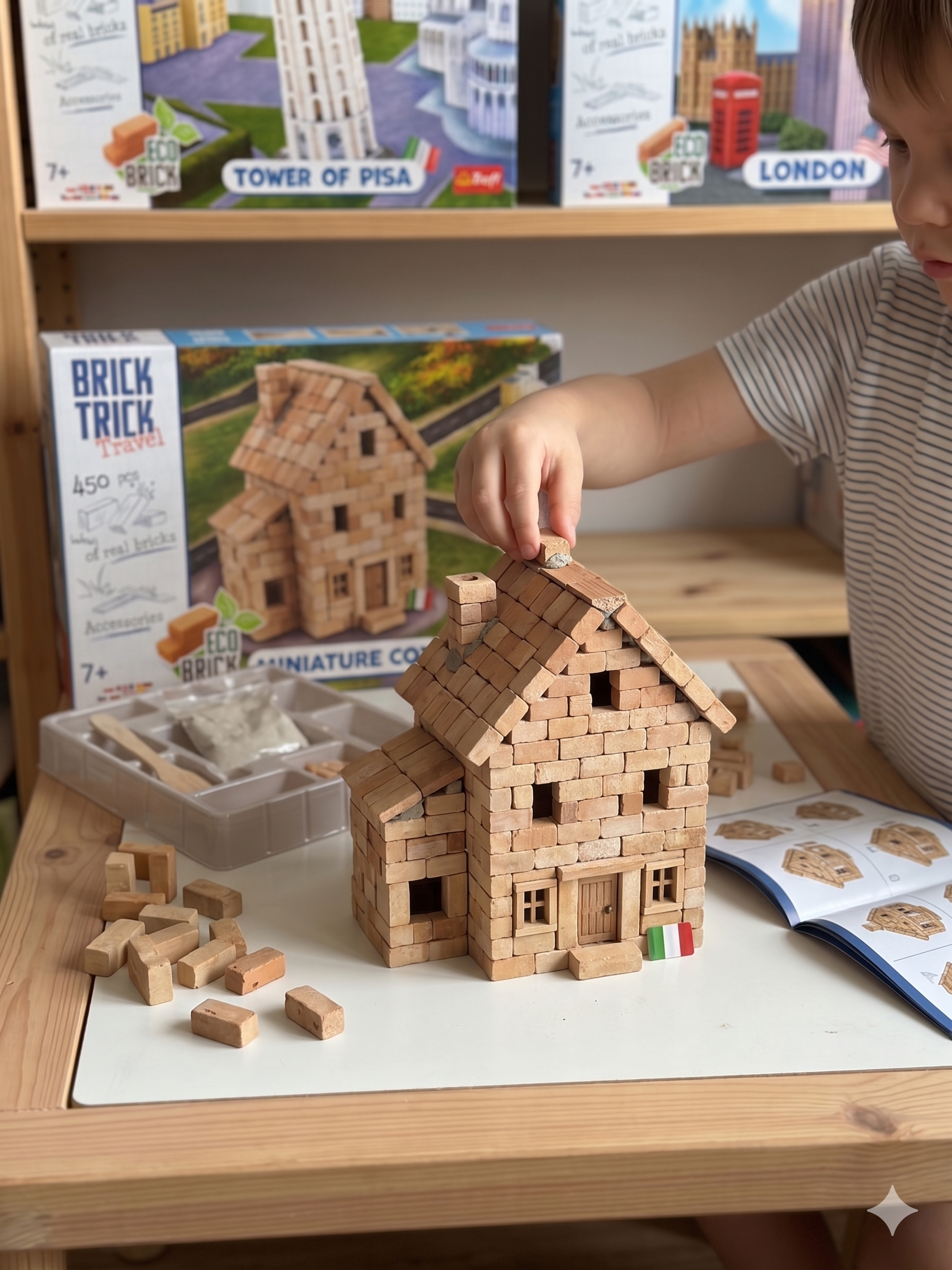 Set za gradnju od pravih cigli – Mystery model