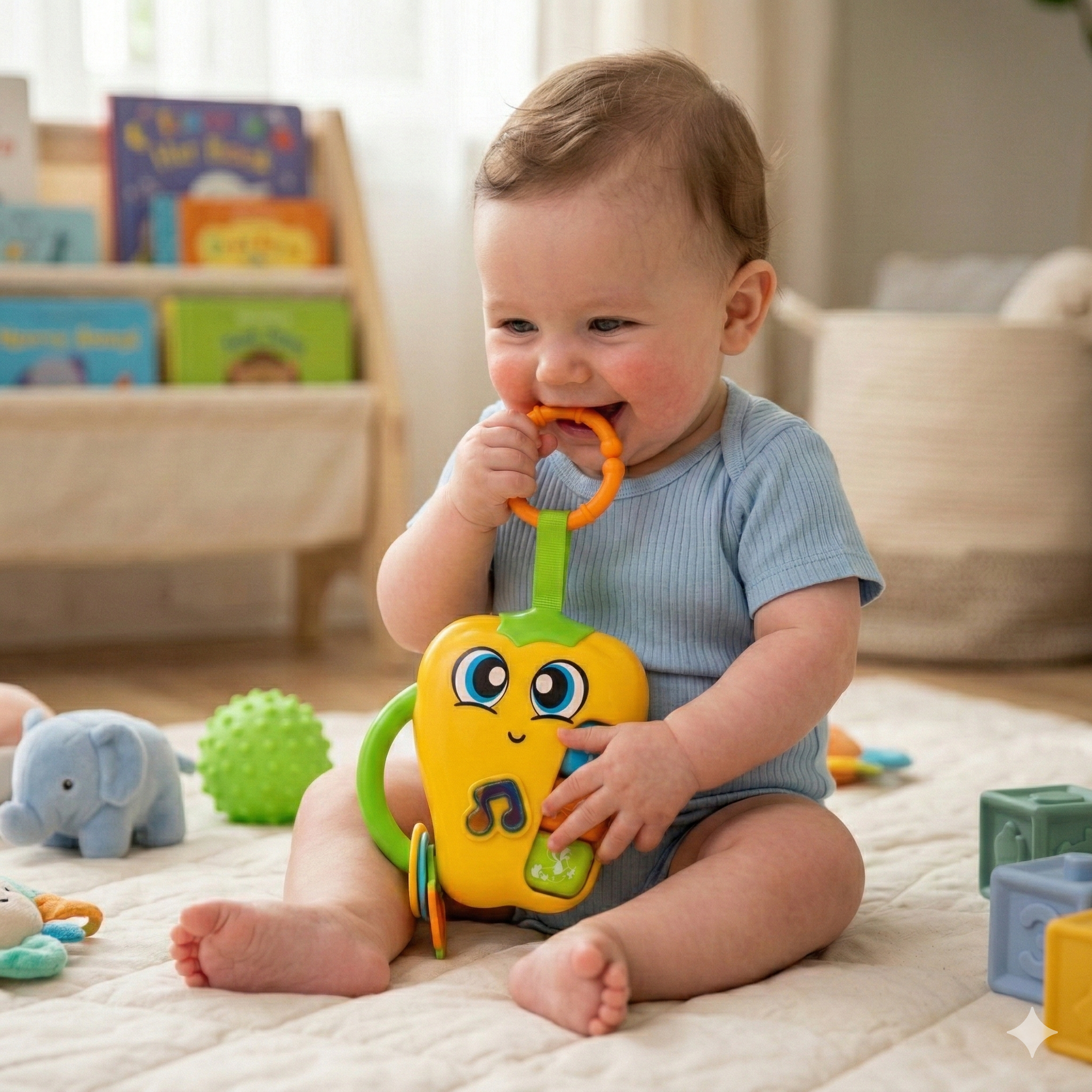Muzička Papričica za Bebe + POKLON BATERIJE