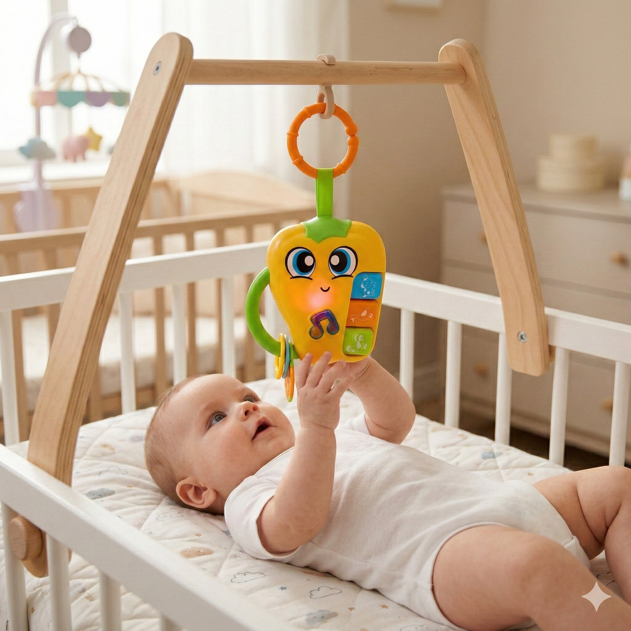 Muzička Papričica za Bebe + POKLON BATERIJE
